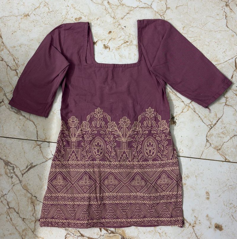 Short corset kurti