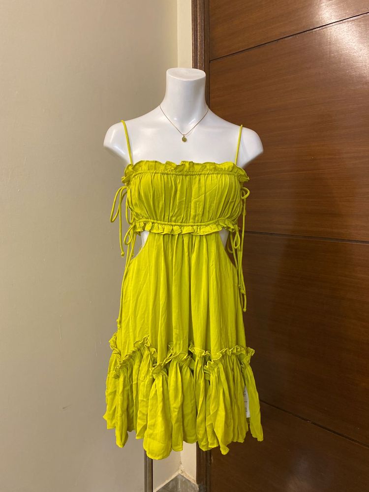 Ruffled Mini Dress 🧚‍♀️