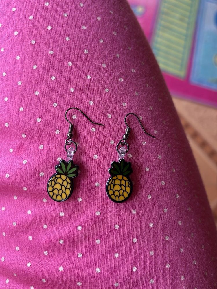 Fun Pineapple Earrings