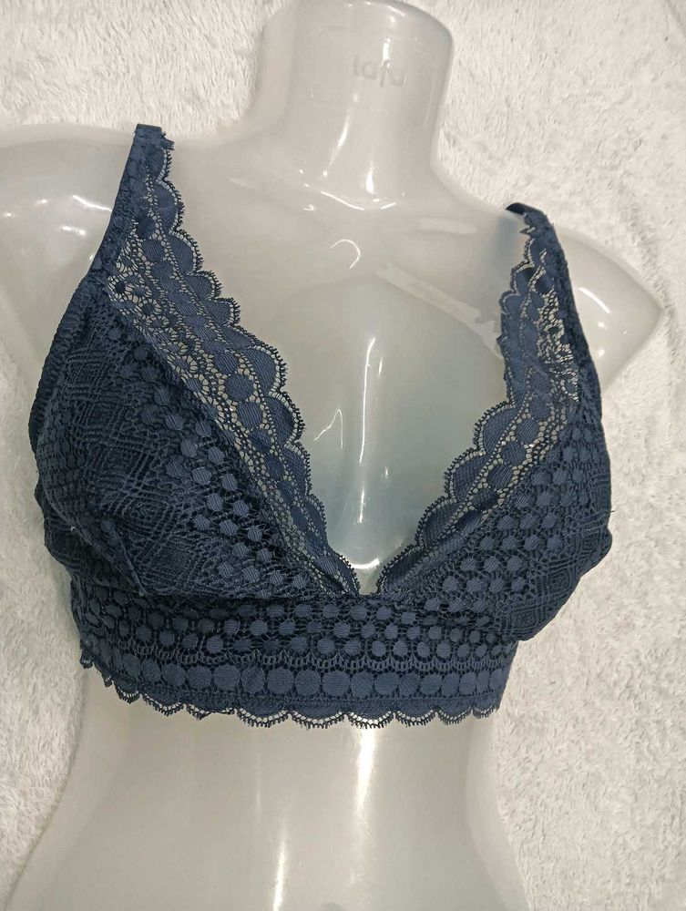 Navy Blue🇲🇾 Lace Bralette