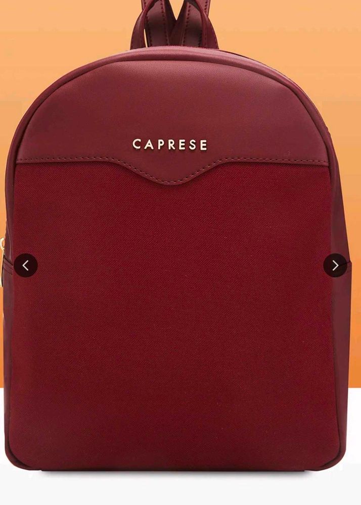 Caprese Backpack - Burgundy