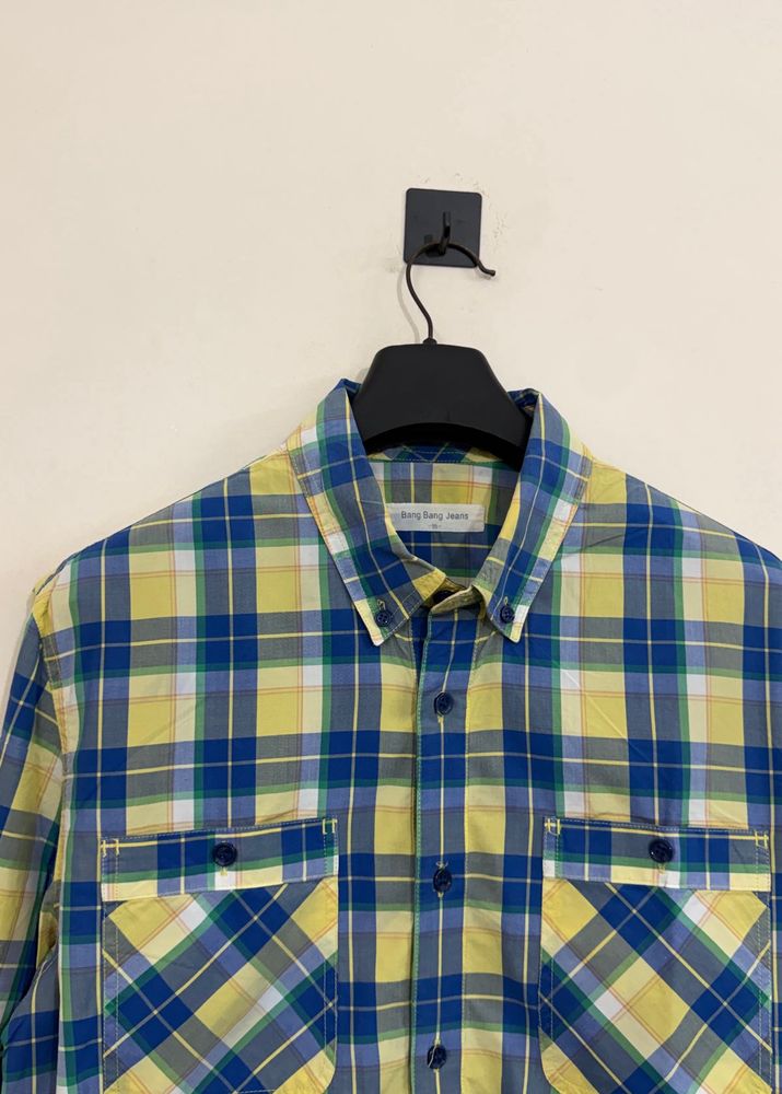 Classic Plaid Button-Down Shirt