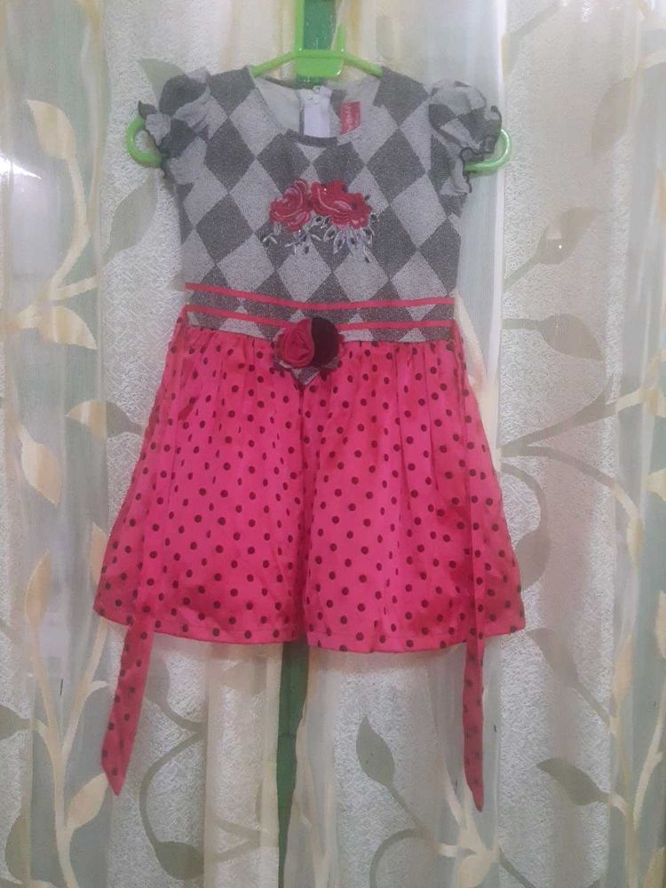 Polkadot Beautiful Girls' Dress