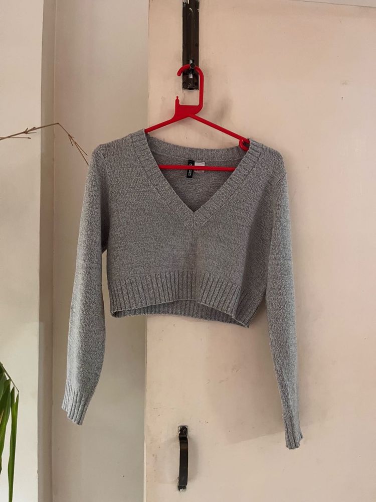 Cropped sweater h&amp;m