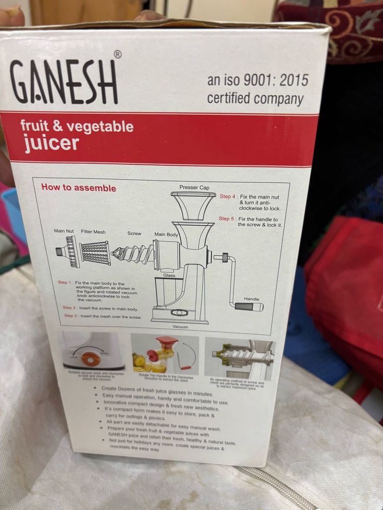 Ganesh Fruit &amp; Vegetable Juicer