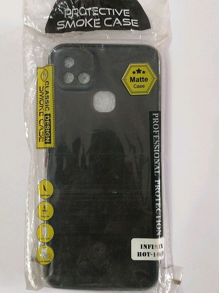 INFINIX HOT - 10(I),  Smoke Mobile Cover, Hard Cover