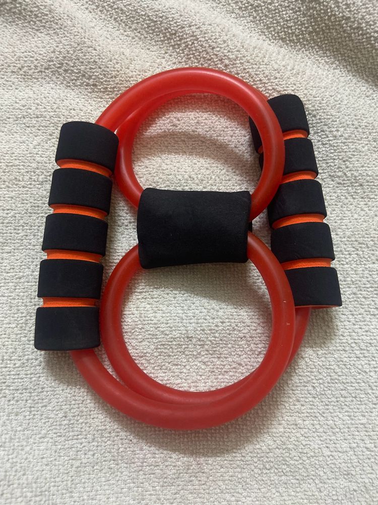 Yoga Tube Band - 6.8kg (15lbs) Figure 8 Shaped