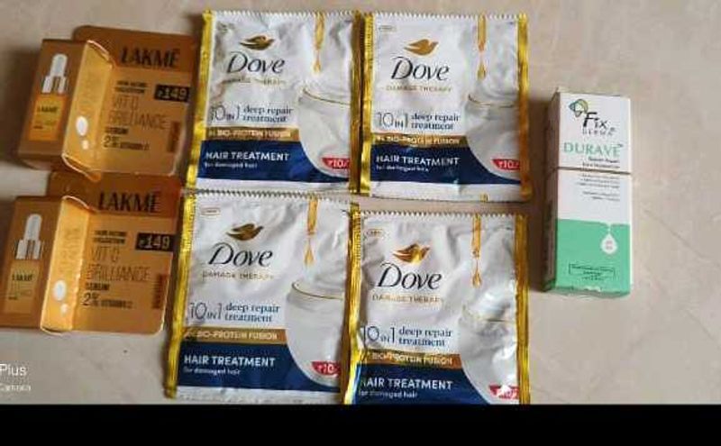 lakme  serum  doge fix derma skincare  shampo