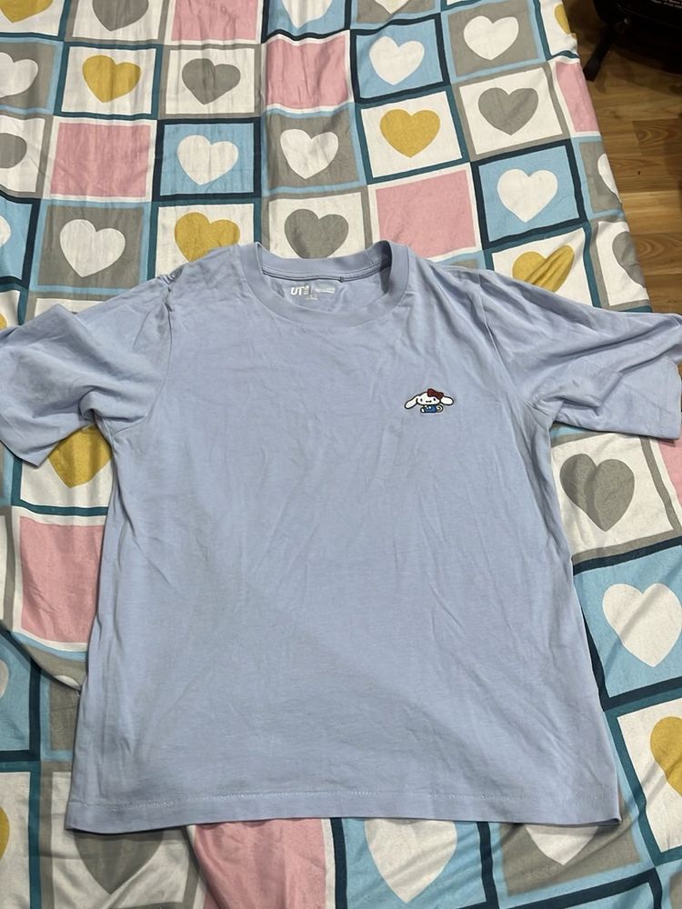 Light Blue Cinnamoroll Graphic T-Shirt