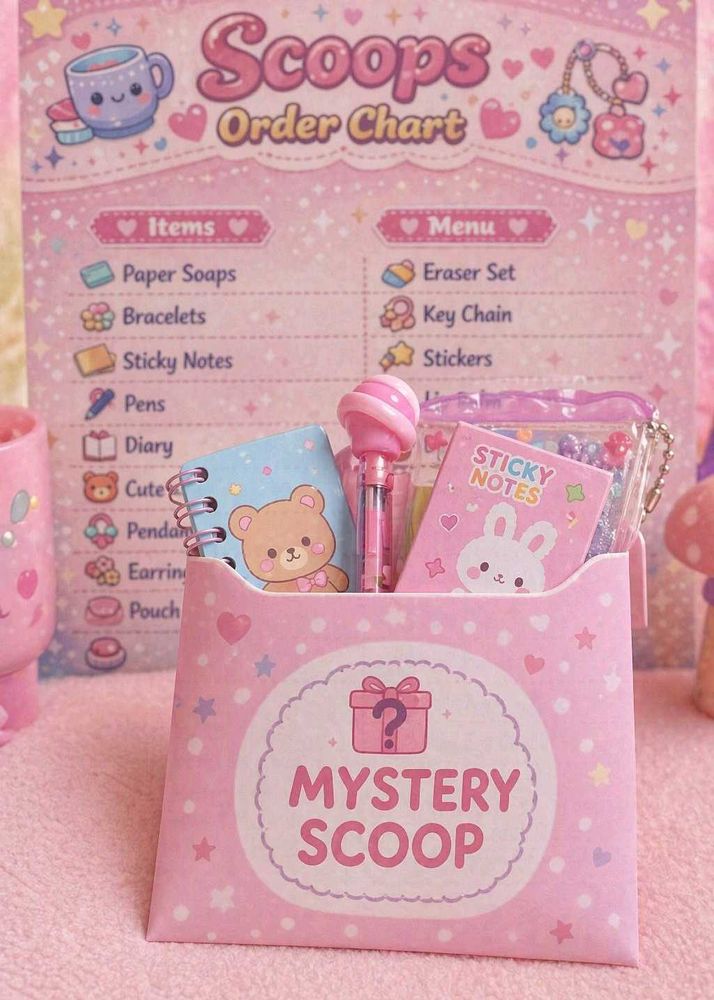 kawaii mystery scoop 💌🌸🌷💗🩷