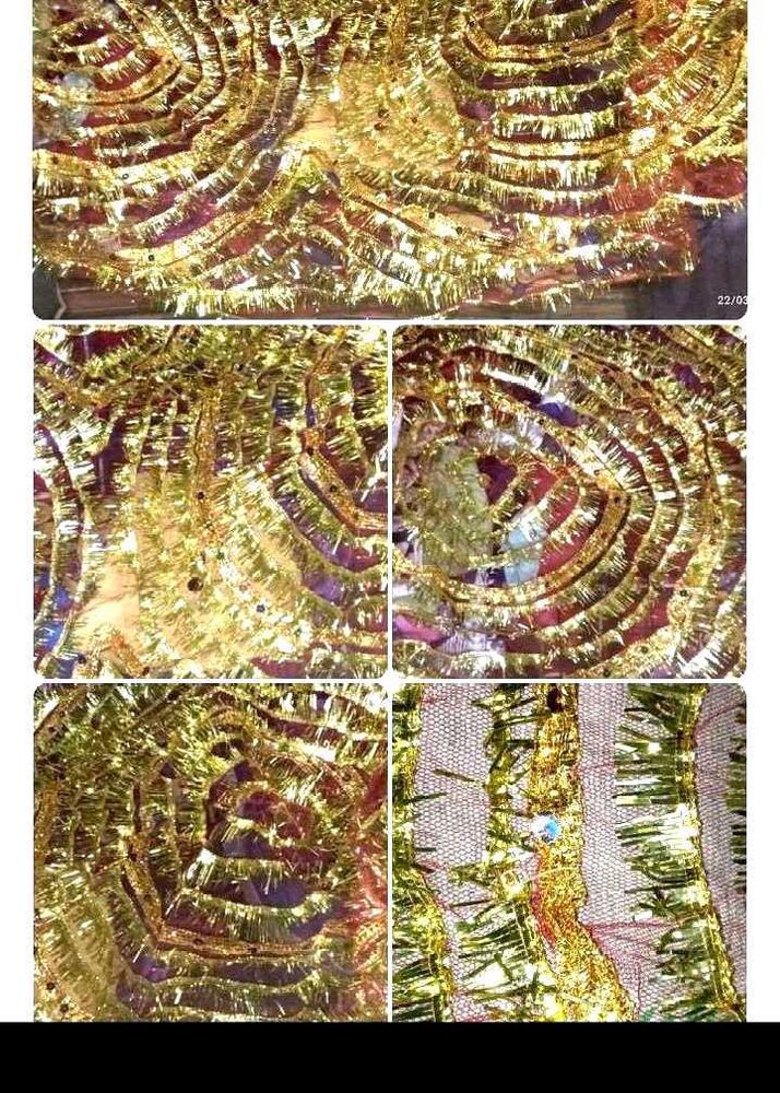 Designer Embellished long mata ka duppata