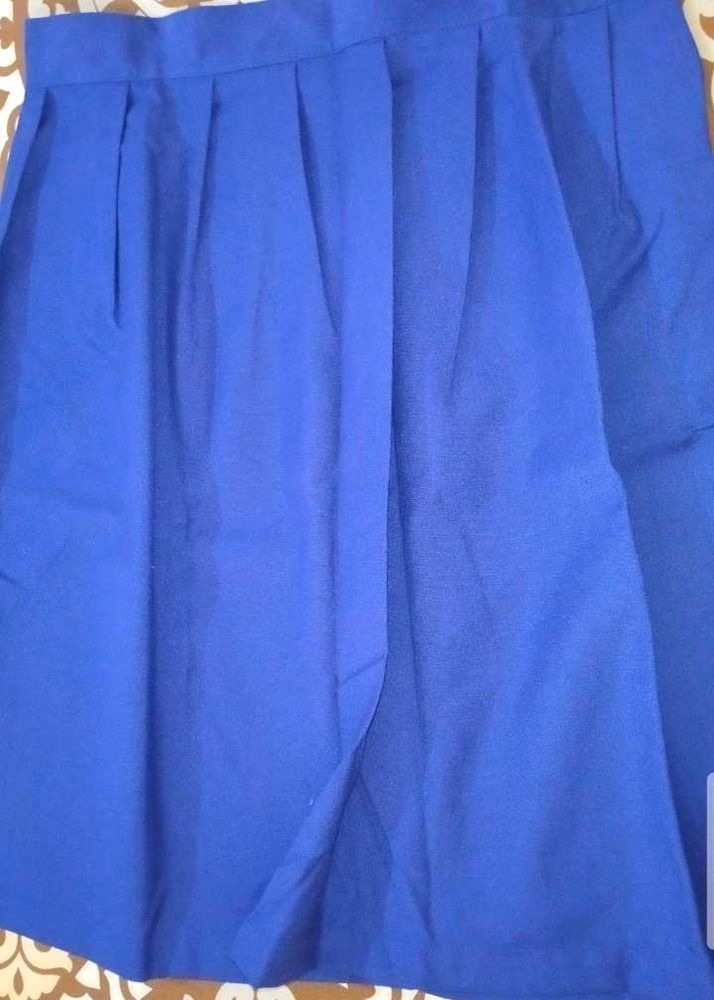 Classic Navy Blue Skirt