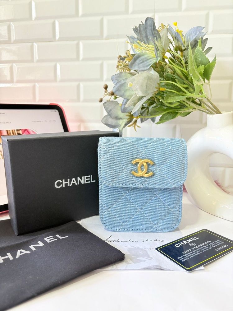 Chanel Denim Pouch