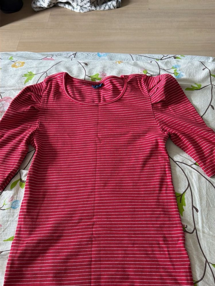 Striped Pink Top