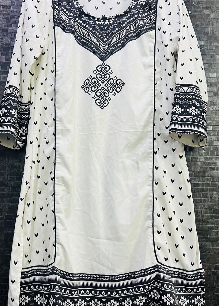 Women Regular White Kurta