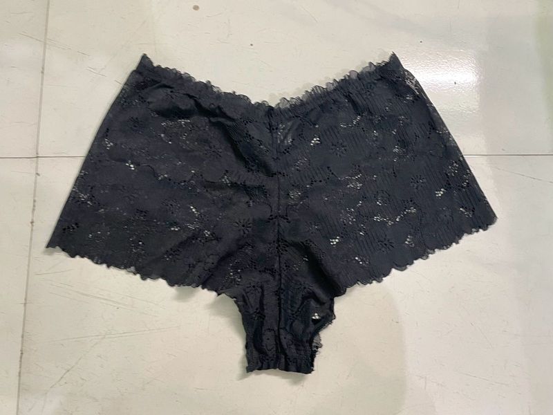 Black Lace Briefs