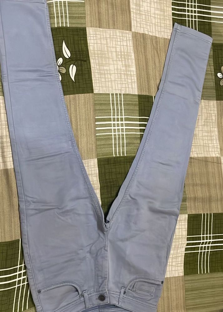 light blue jeans