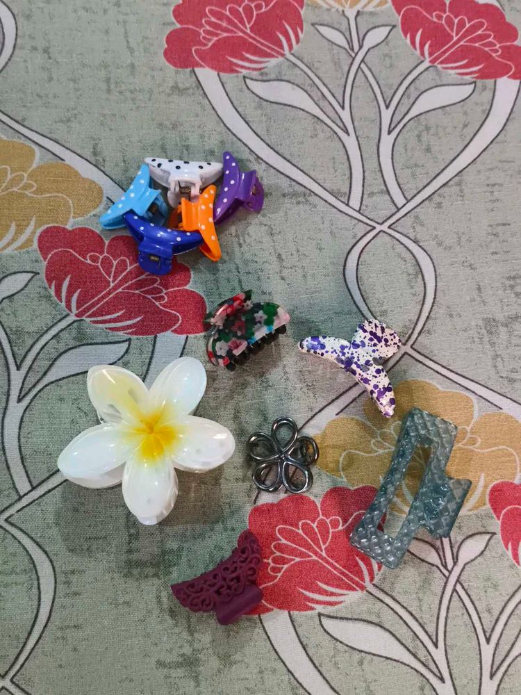 Assorted Hair Clips &amp; Claws Lot