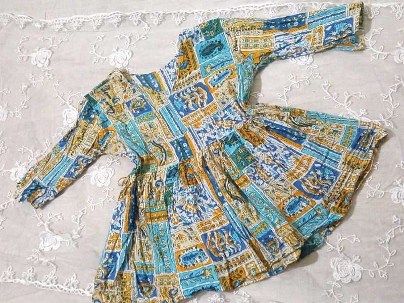 Pure Cotton Short Kurti / Top