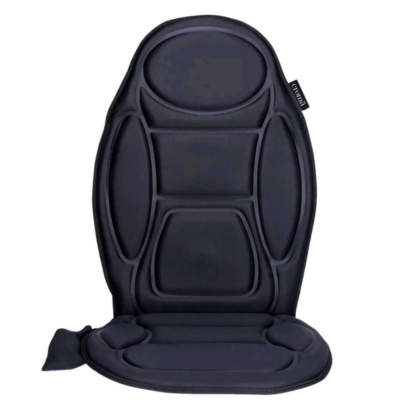 Croma Back Massager Seat (Isolation Massage, Black
