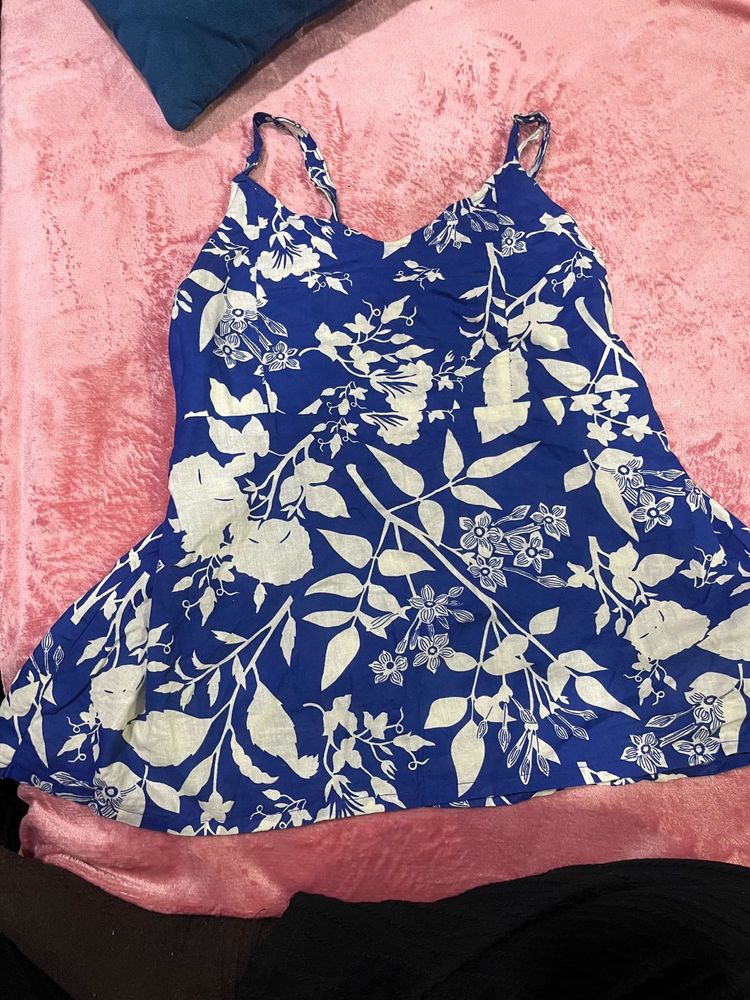 Floral short kurti
