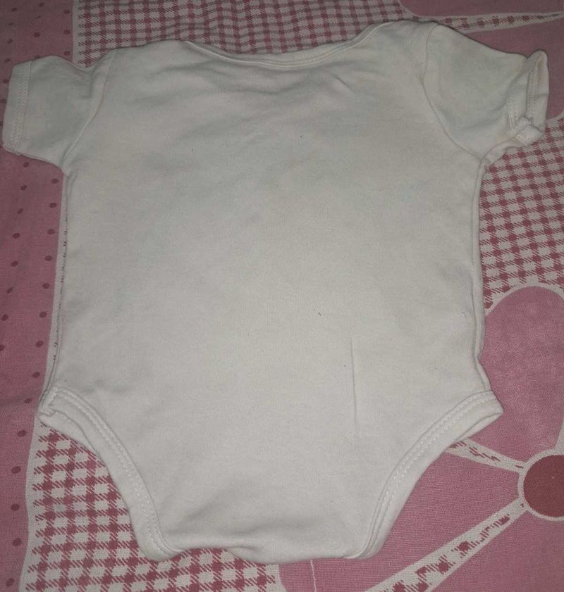 White Baby Onesie