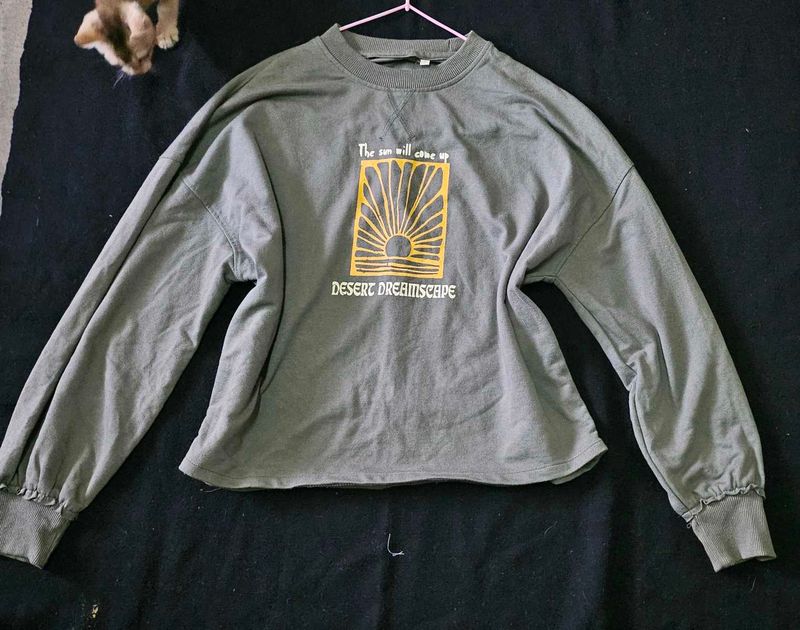 Desert Dreamscape Graphic Sweatshirt