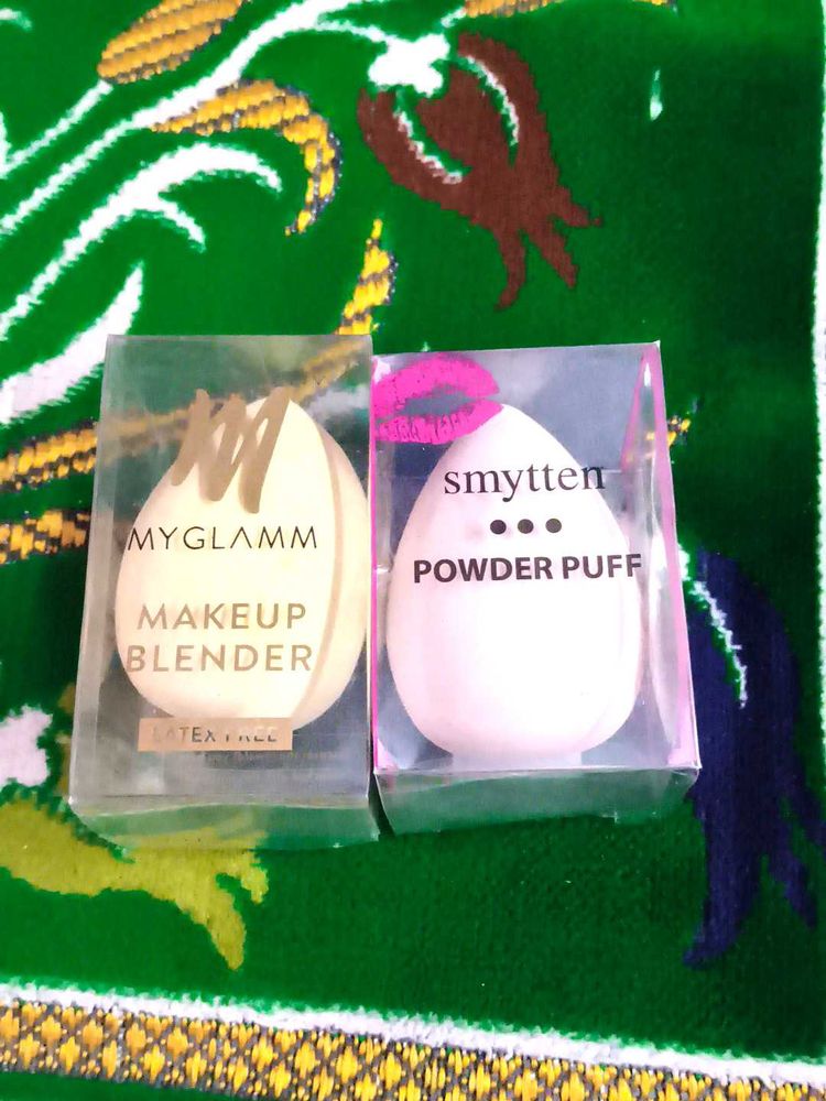 Pack of 2 MyGlamm &amp; Smytten Makeup Sponges