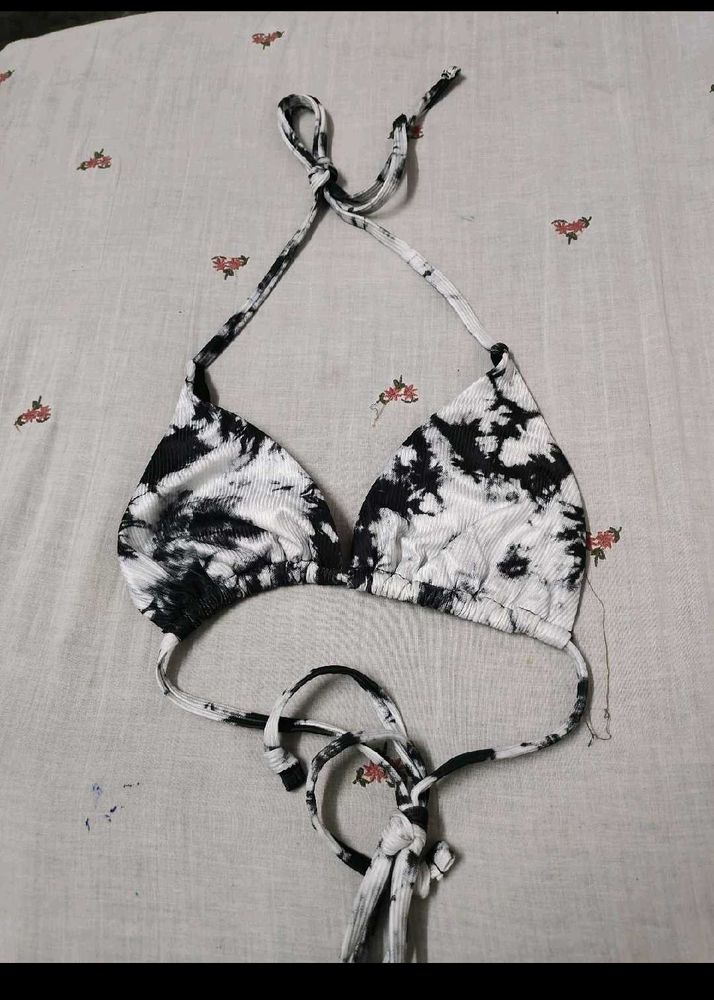 Tie-Dye Bikini Top