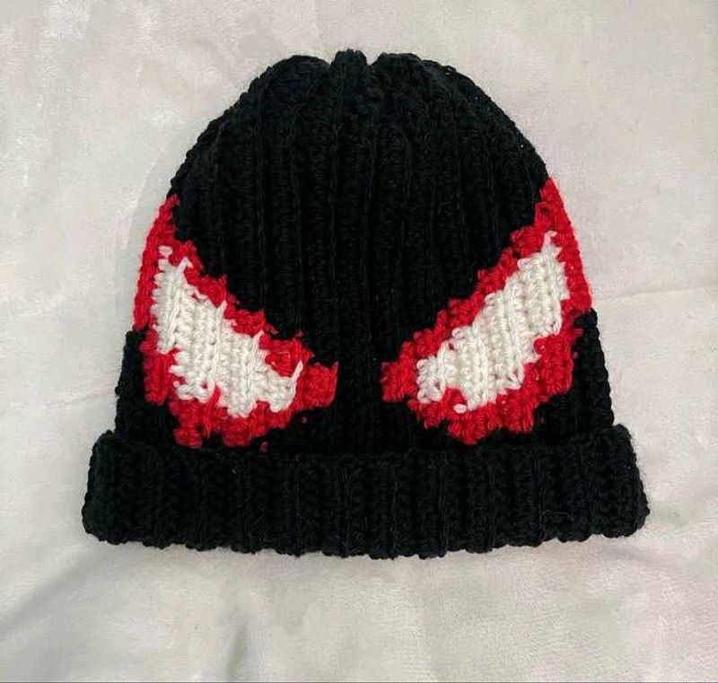 Spiderman Crochet Beanie
