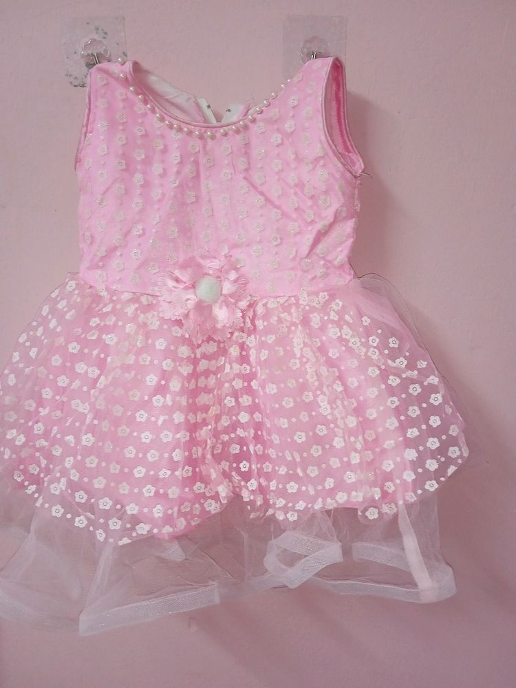 A Cute Candy Pink Frock