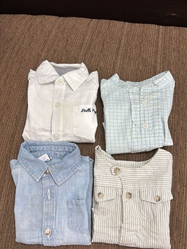 combo of Baby boy shirts