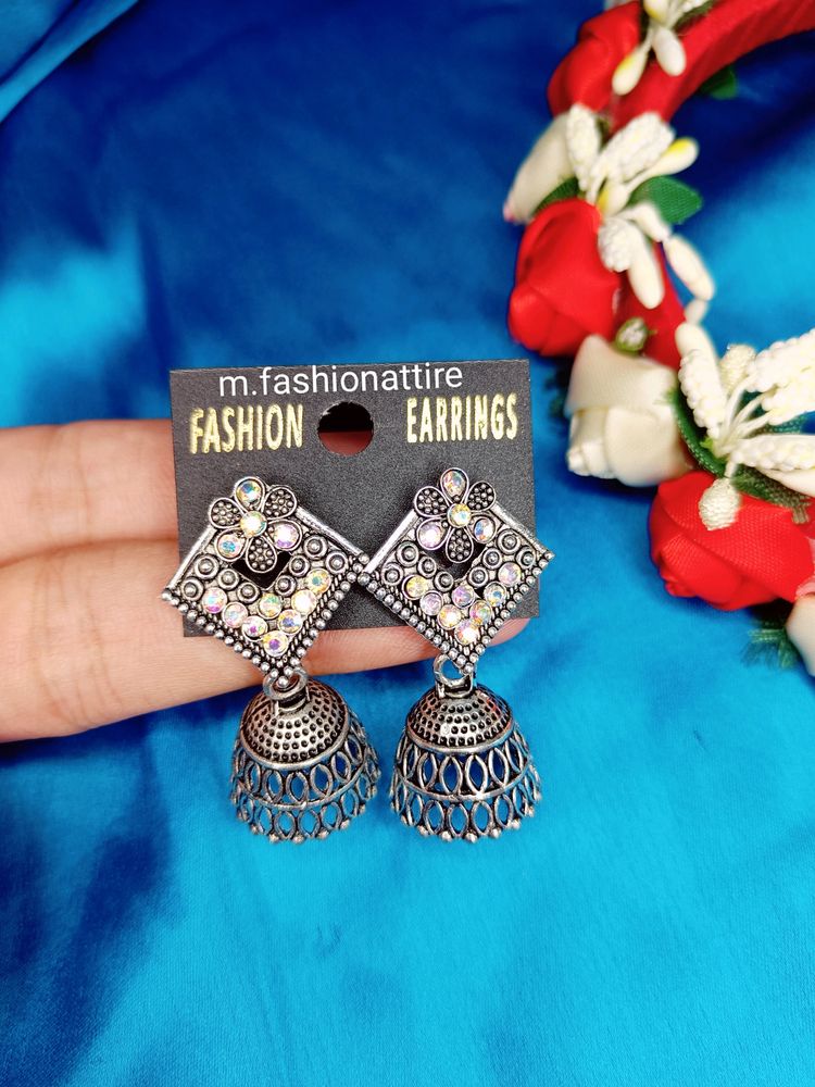 New Oxidised Earrings
