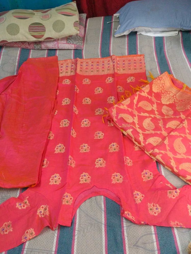 Beautiful Pink Kurta Set with Dupatta
