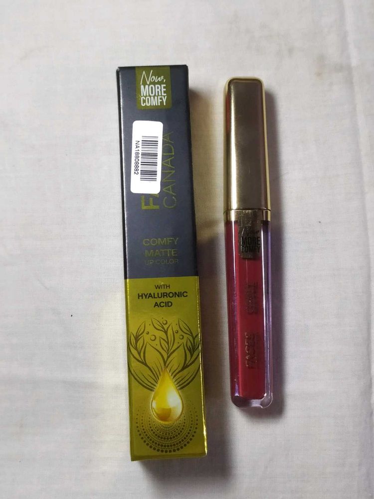 Faces Canada More Comfy matte lipstick