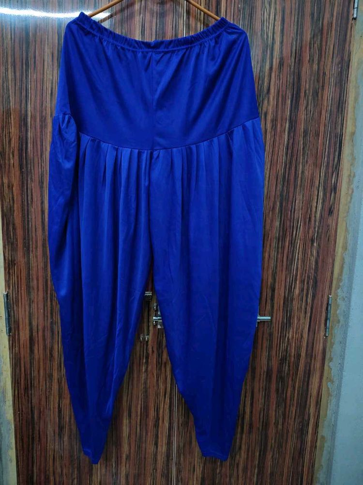 Royal Blue Dhoti Pants