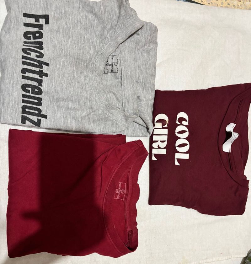 Frenchtrendz Cool Girl T-Shirts Bundle