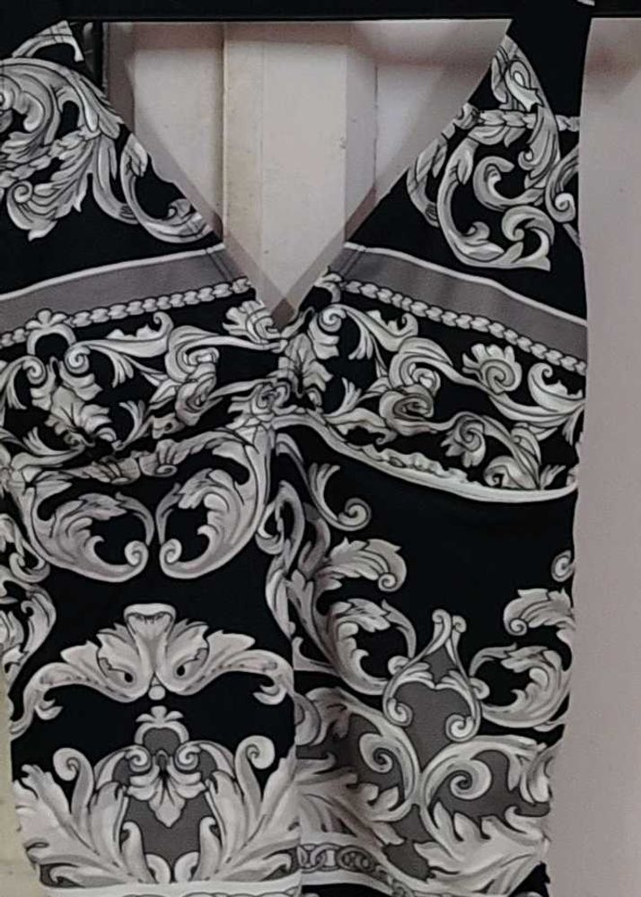 Designer Print Bikini Top