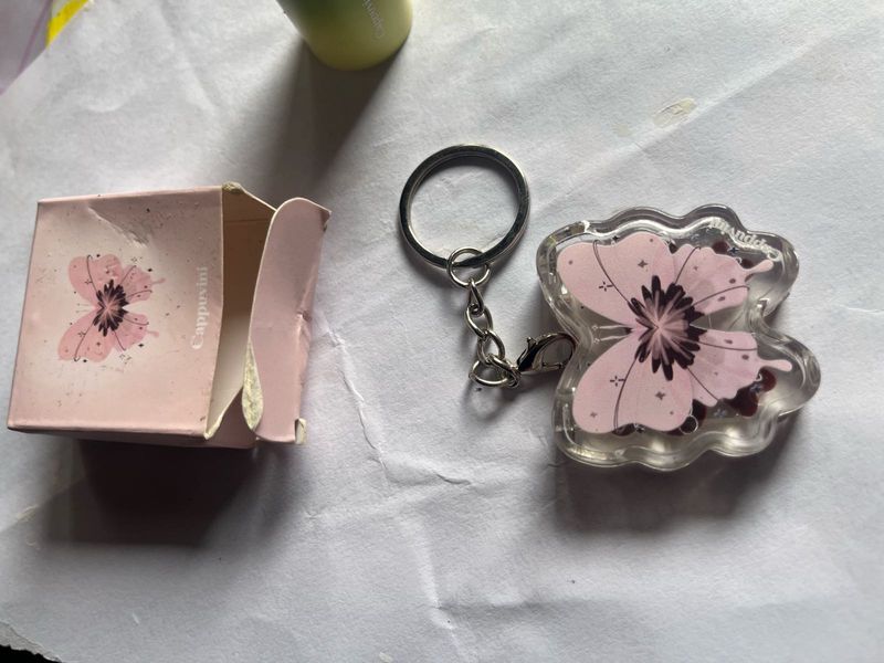 Cute Butterfly Keychain