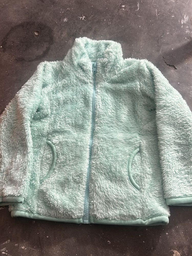 Cozy Fuzzy Zip-Up Jacket