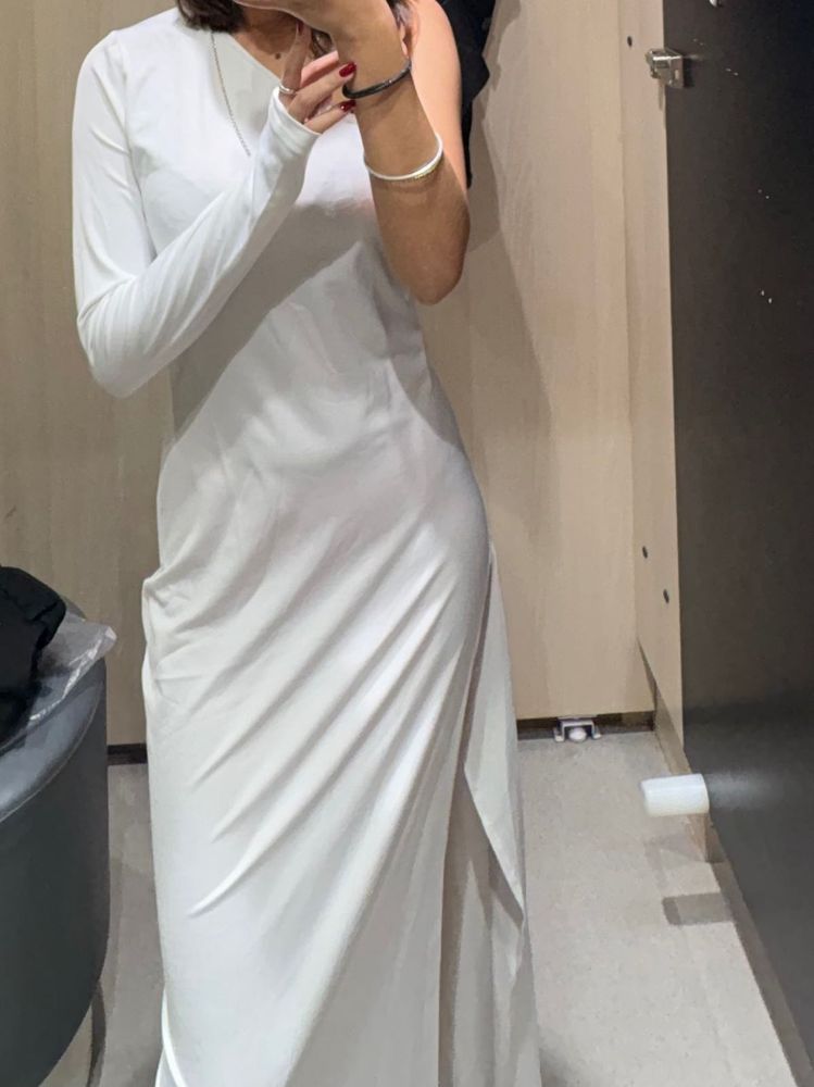 Elegant White Maxi Dress