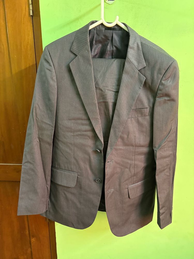 Striped Suit Set - Formal Attire