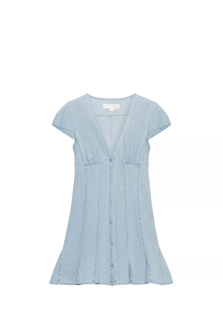 Zara denim mini dress