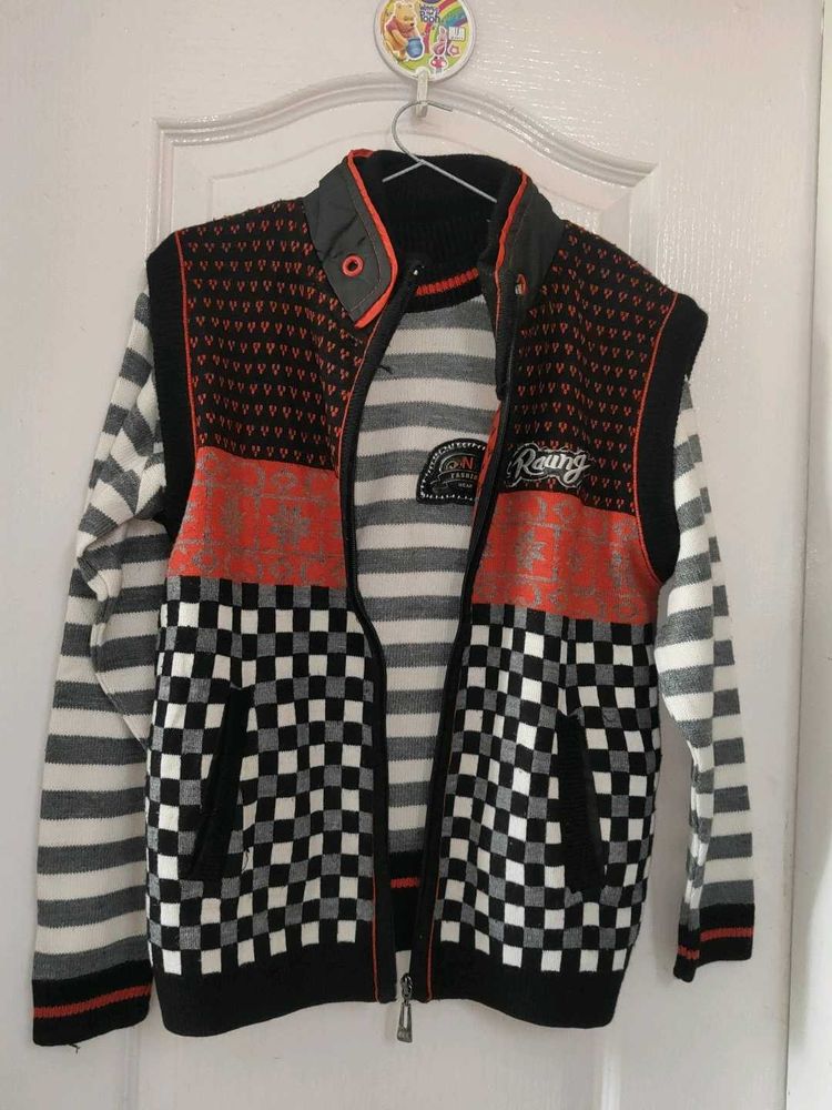 Funky Boys Jacket with Bold Designs