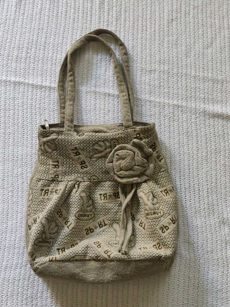 Chic Beige Textured Hobo Bag