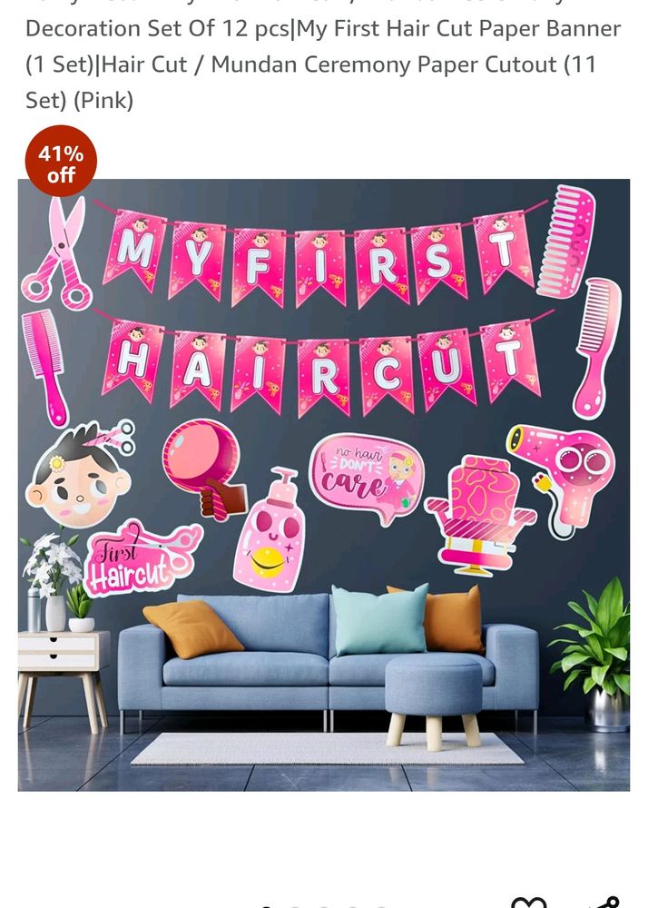 My First Hair Cut Banner