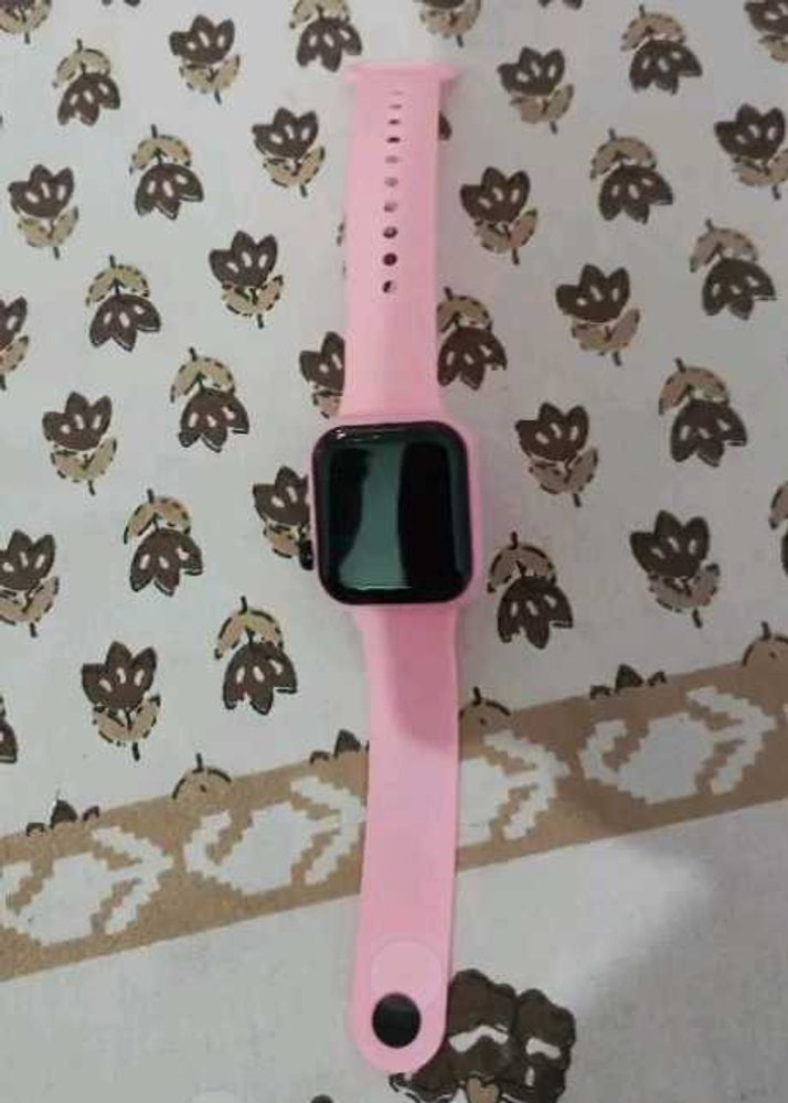 Pink Digital LED Watch