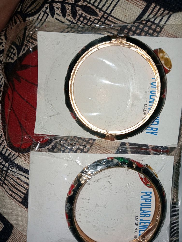 Vintage Enamel Bangles