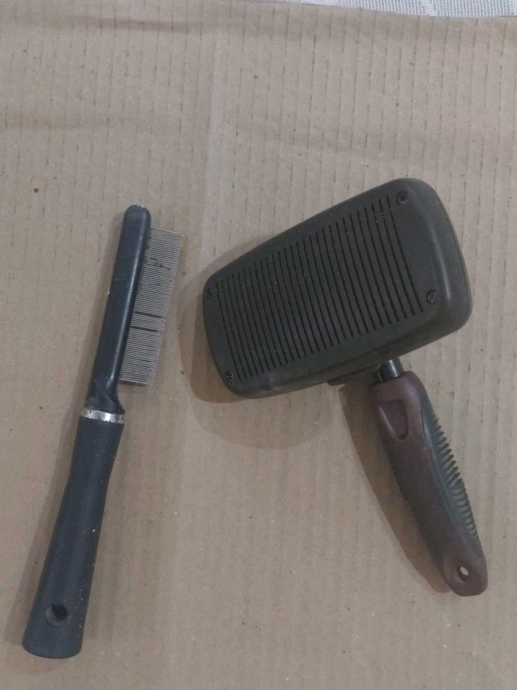 Pet Grooming Brush &amp; Comb Set