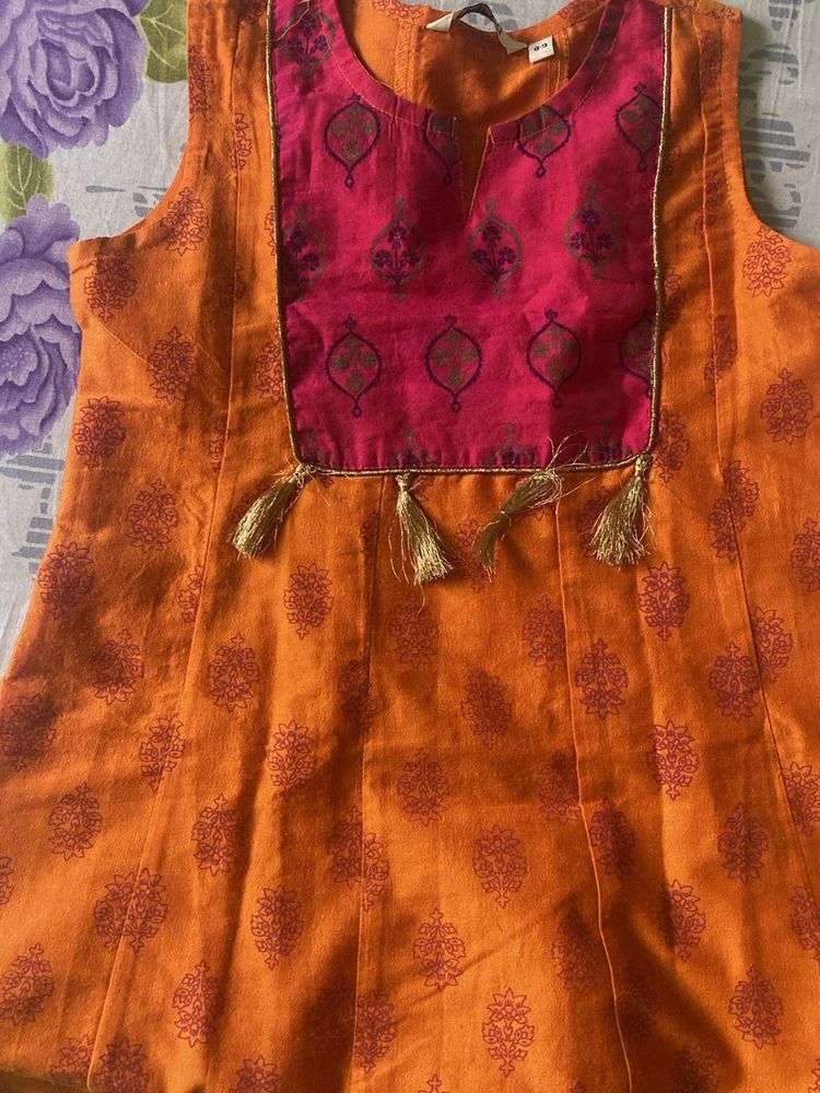 Karigari Festive Kurta Set 8-9 Yrs